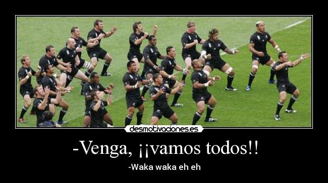 -Venga, ¡¡vamos todos!! -