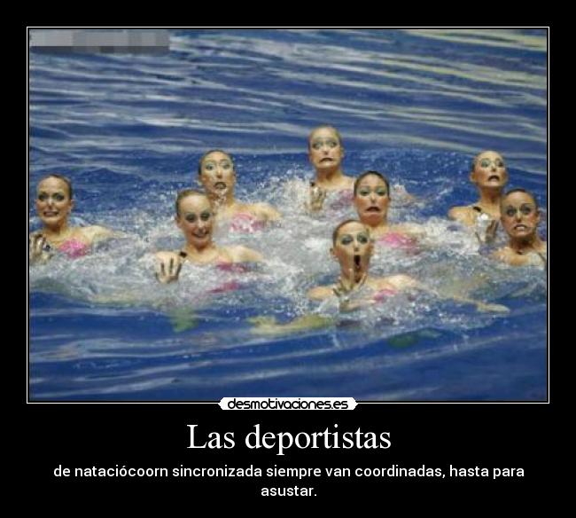 Las deportistas -