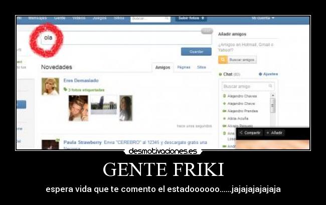 GENTE FRIKI -