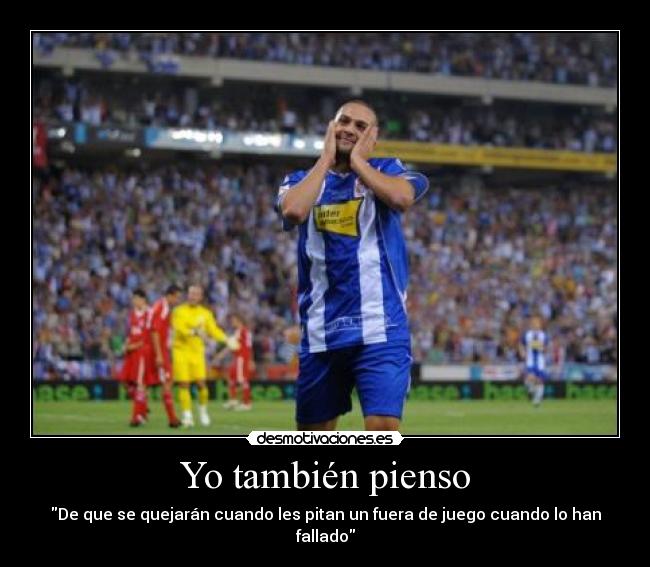 Yo también pienso -