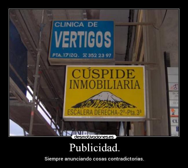 carteles publicidad enganosa desmotivaciones