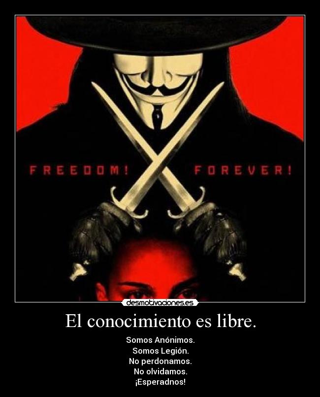 El conocimiento es libre. - 