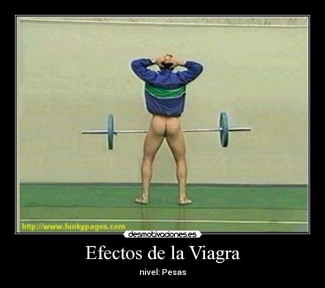 Efectos de la Viagra - nivel: Pesas