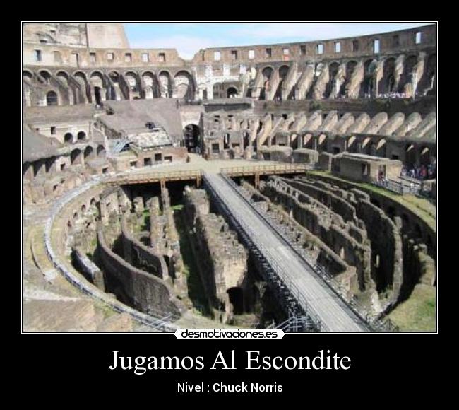 Jugamos Al Escondite - Nivel : Chuck Norris