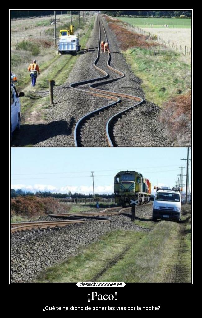 ¡Paco! -