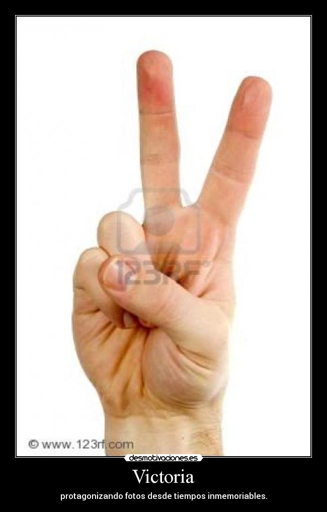 Victoria - protagonizando fotos desde tiempos inmemoriables.