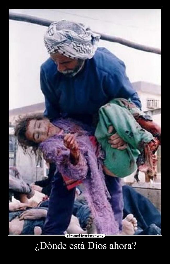 ¿Dónde está Dios ahora? -