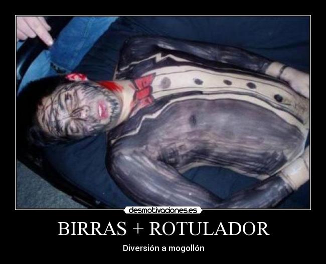 BIRRAS + ROTULADOR - 