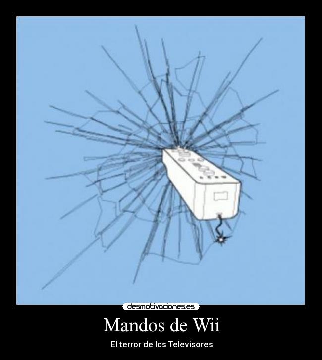 Mandos de Wii - El terror de los Televisores