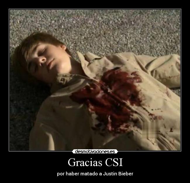 Gracias CSI -