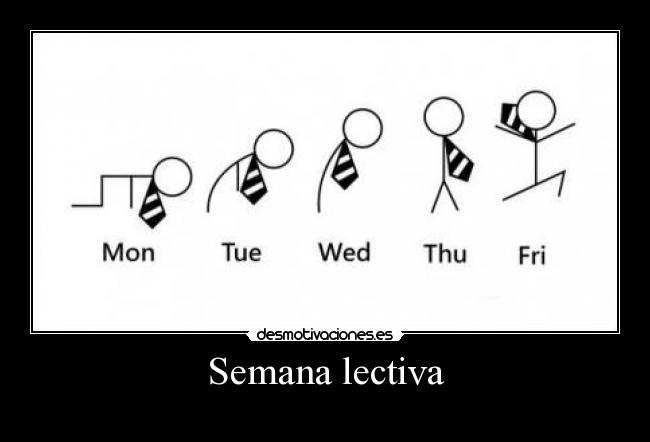 Semana lectiva -