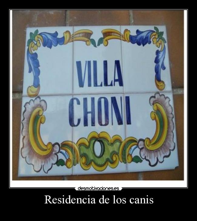 Residencia de los canis - 