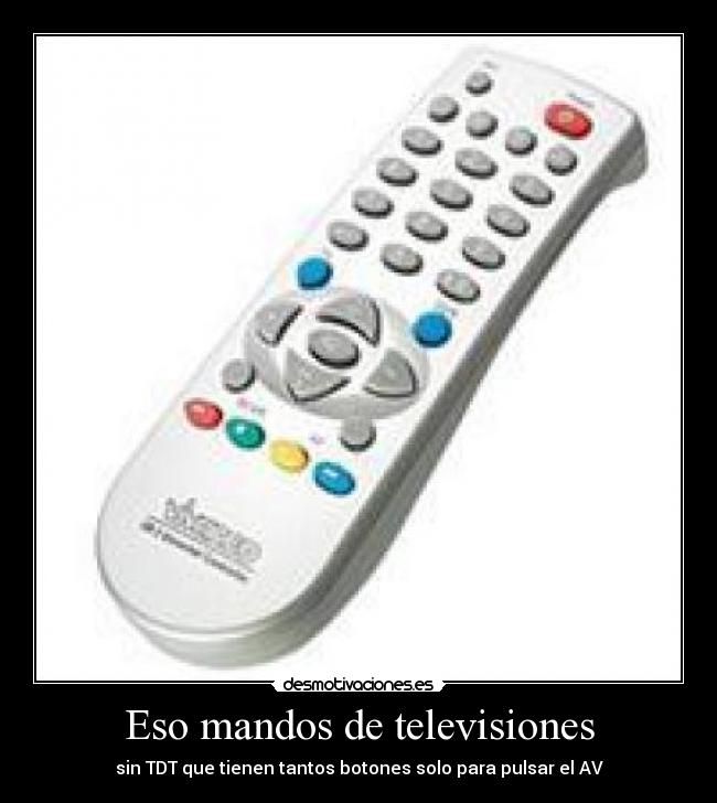 Eso mandos de televisiones - 