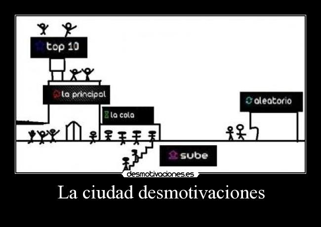 La ciudad desmotivaciones -