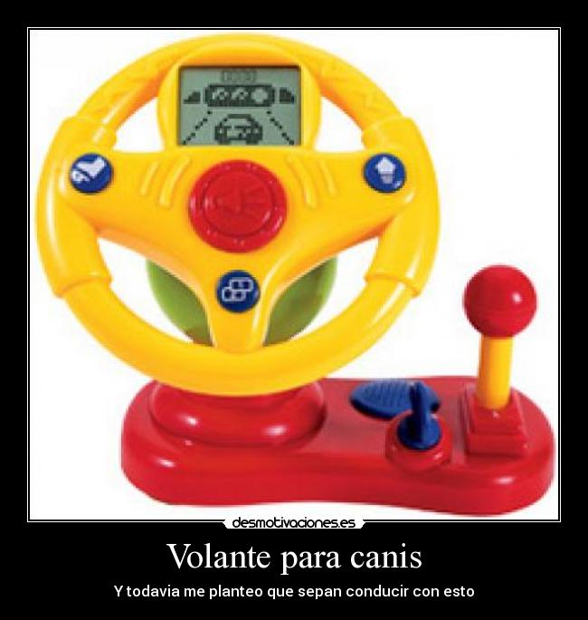 Volante para canis - 