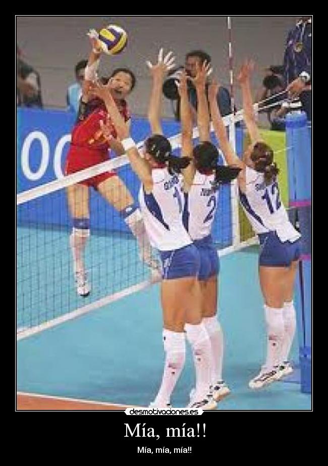 Mía, mía!! - Mía, mía, mía!!
