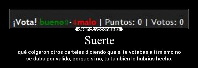 Suerte -