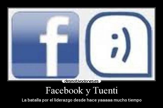 Facebook y Tuenti -