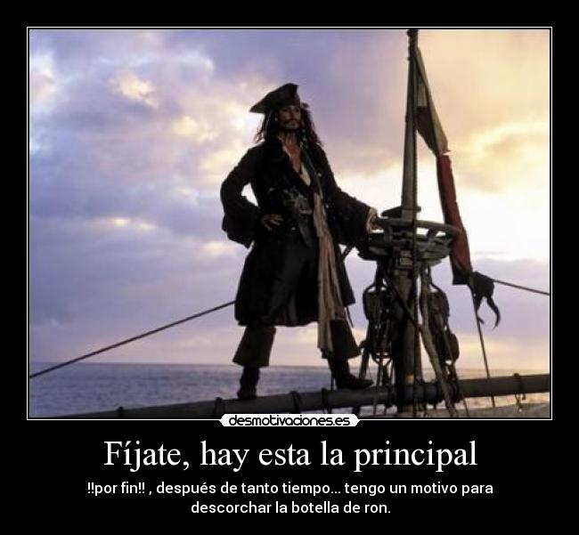 Fíjate, hay esta la principal - 