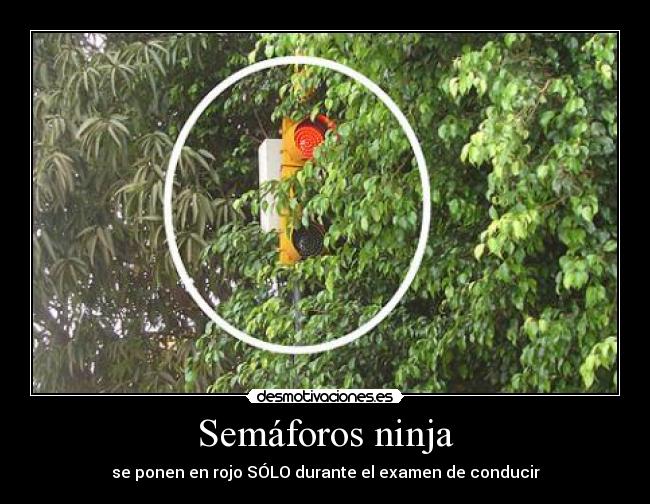 Semáforos ninja -