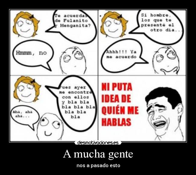 A mucha gente -