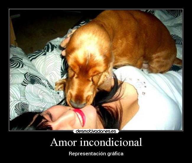 Amor incondicional - Representación gráfica
