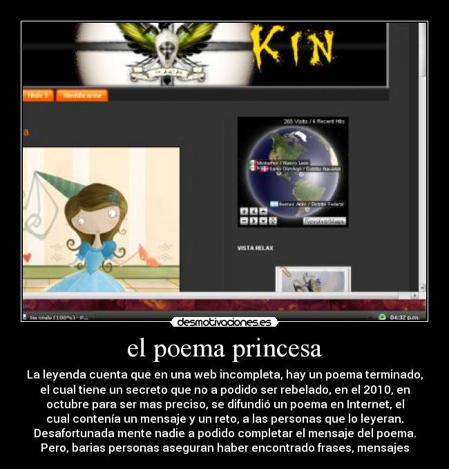 el poema princesa - 