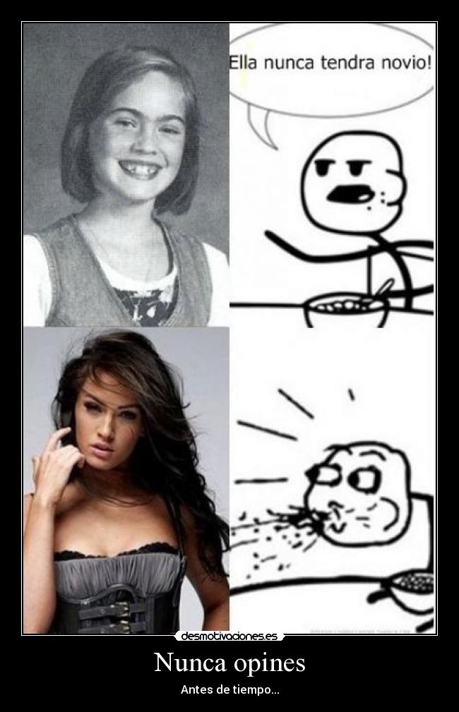 Nunca opines - 