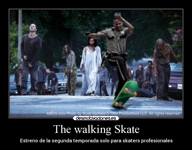 carteles the walking desmotivaciones