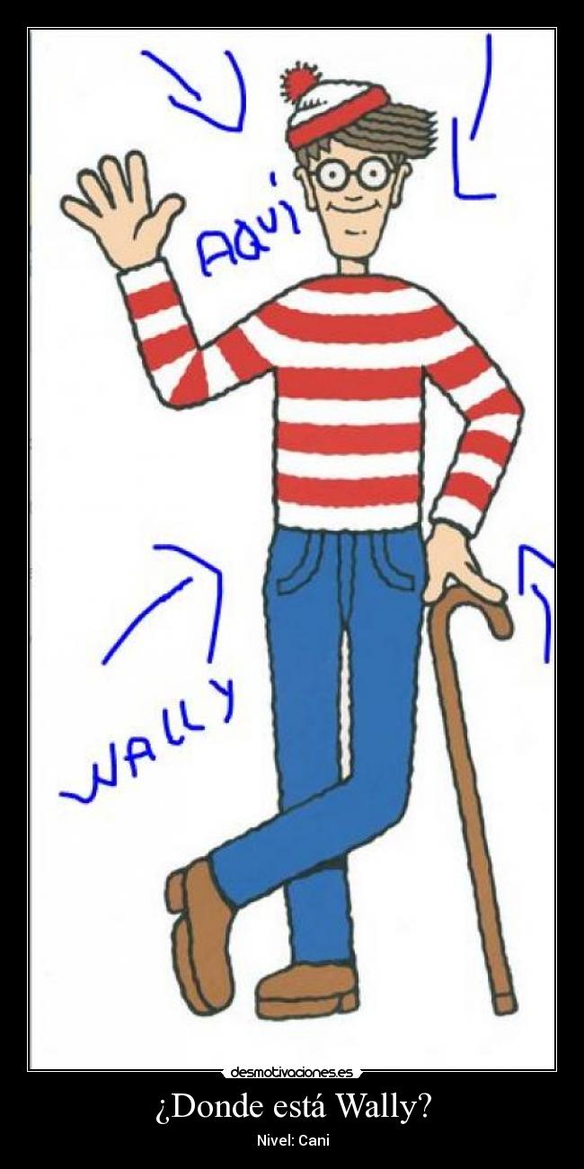 ¿Donde está Wally? -