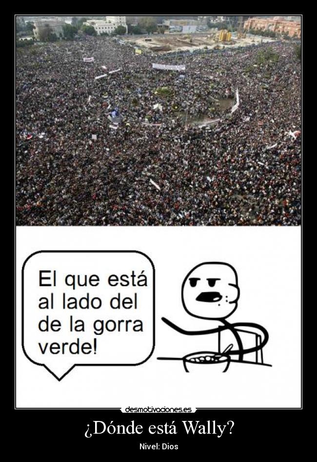 ¿Dónde está Wally? - Nivel: Dios