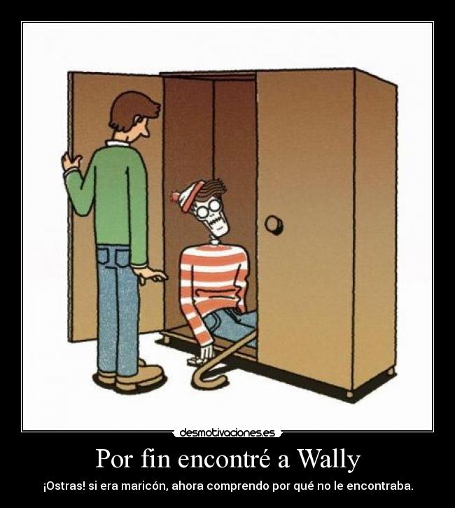 Por fin encontré a Wally -