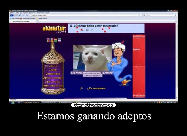 Estamos ganando adeptos -