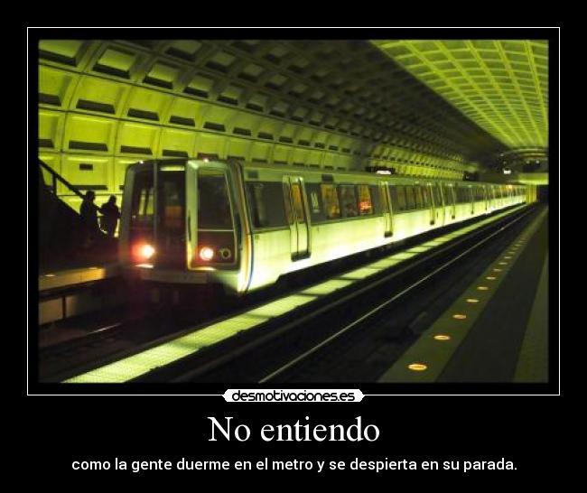 No entiendo -