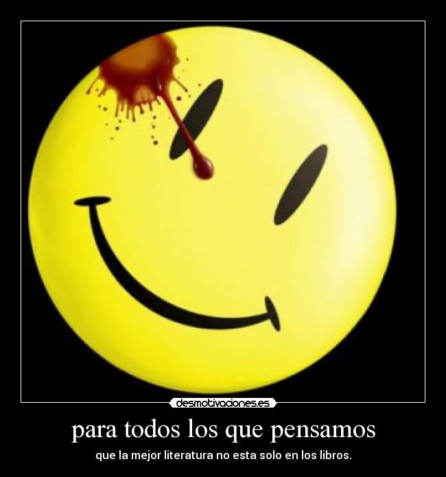 carteles watchmen desmotivaciones