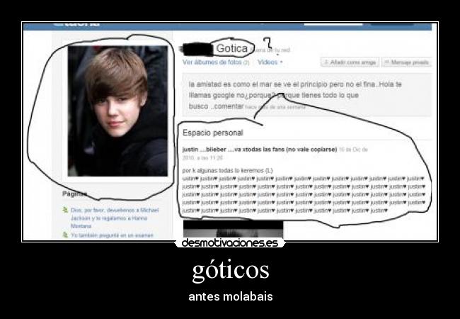 góticos - antes molabais