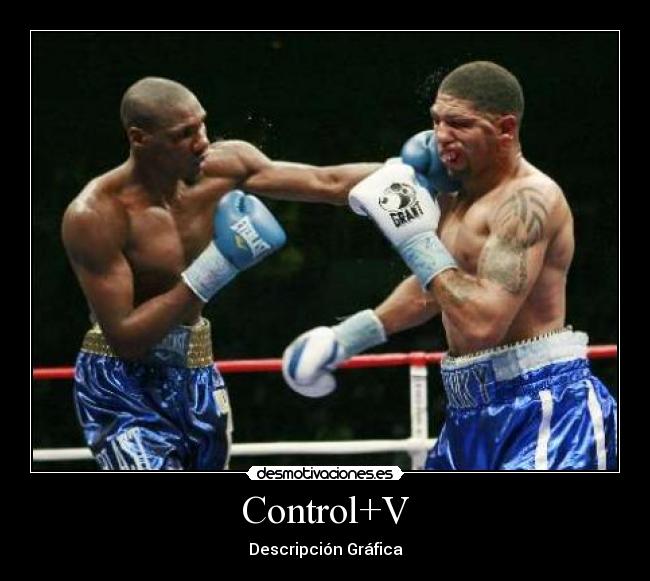 Control+V -