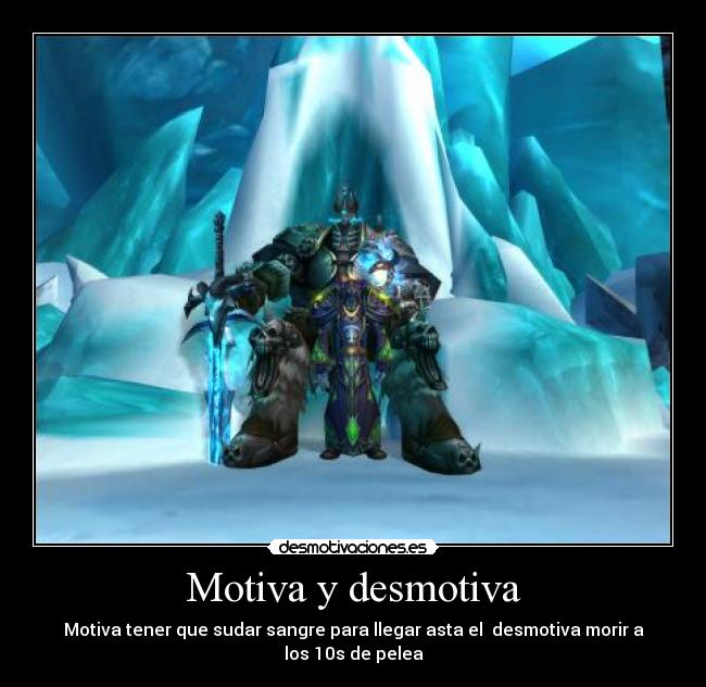 Motiva y desmotiva -