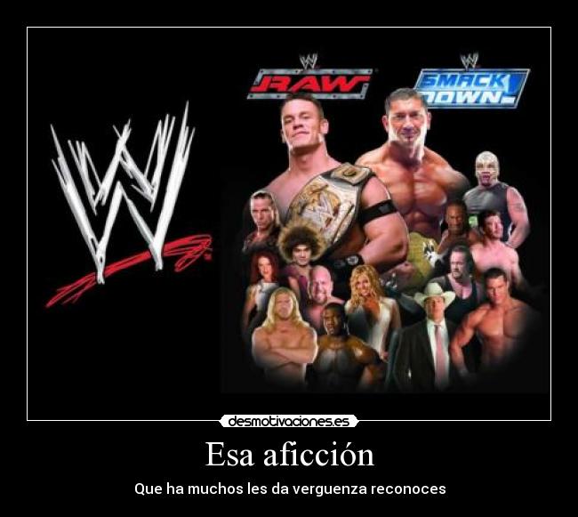 Esa aficción - Que ha muchos les da verguenza reconoces