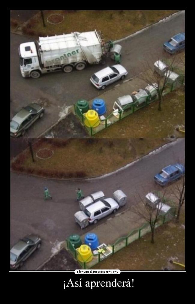 ¡Así aprenderá! -