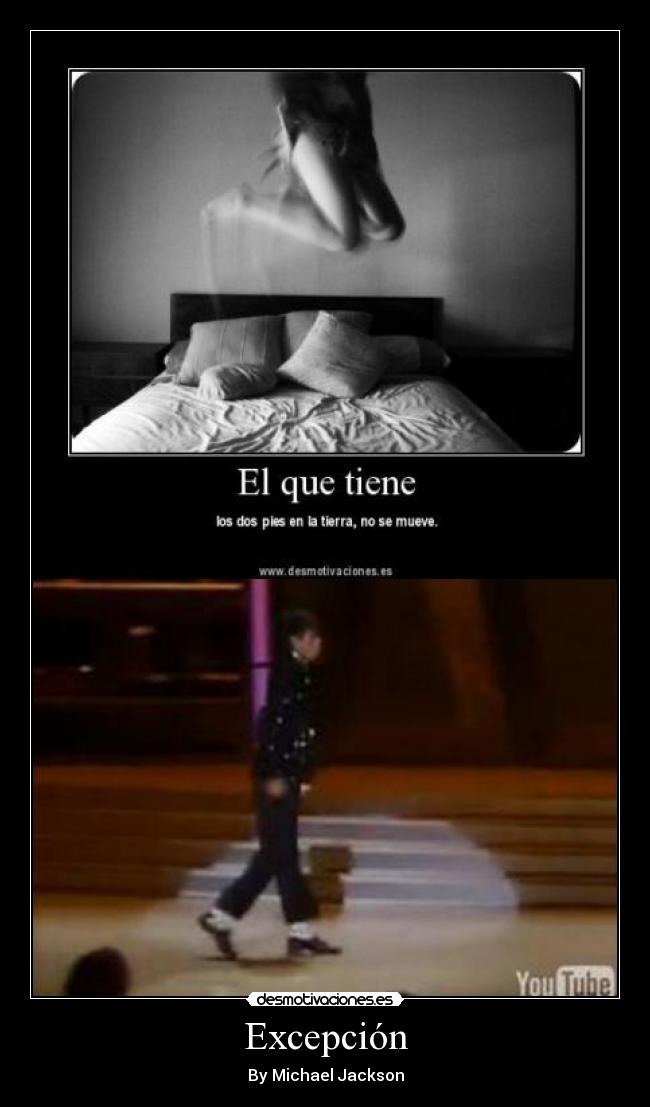 carteles michael jackson excepcion desmotivaciones