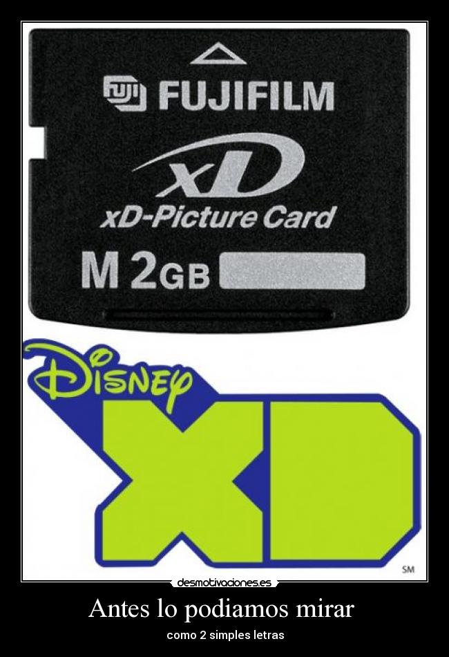 Antes lo podiamos mirar - como 2 simples letras