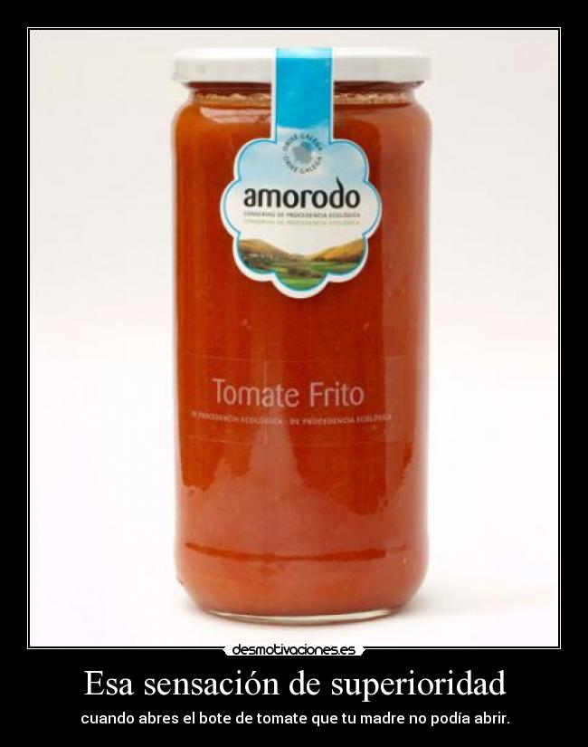 Esa sensación de superioridad - 