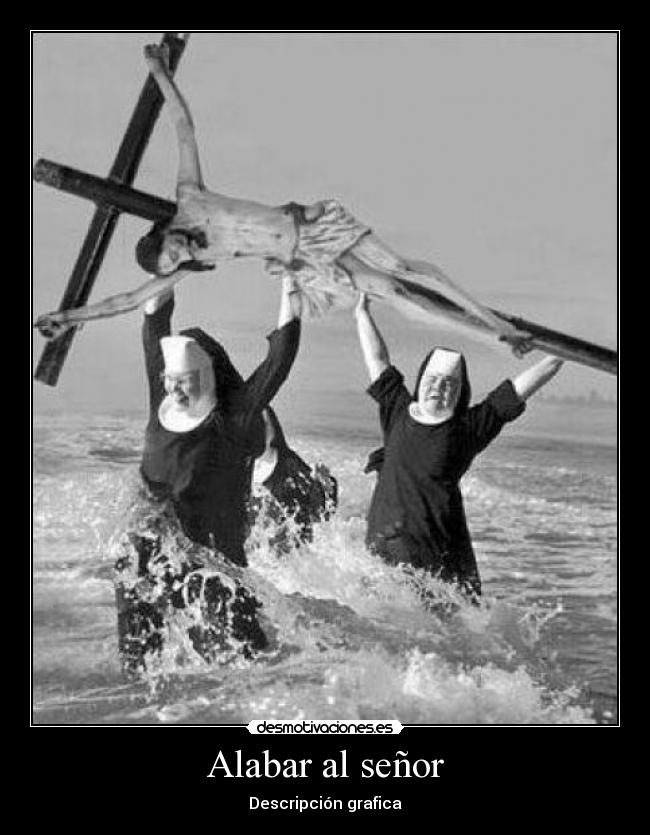 Alabar al señor - Descripción grafica