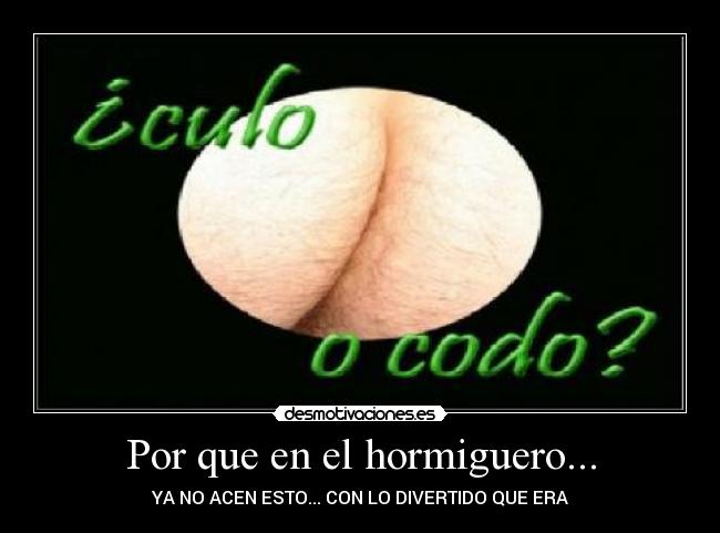 Por que en el hormiguero... - 