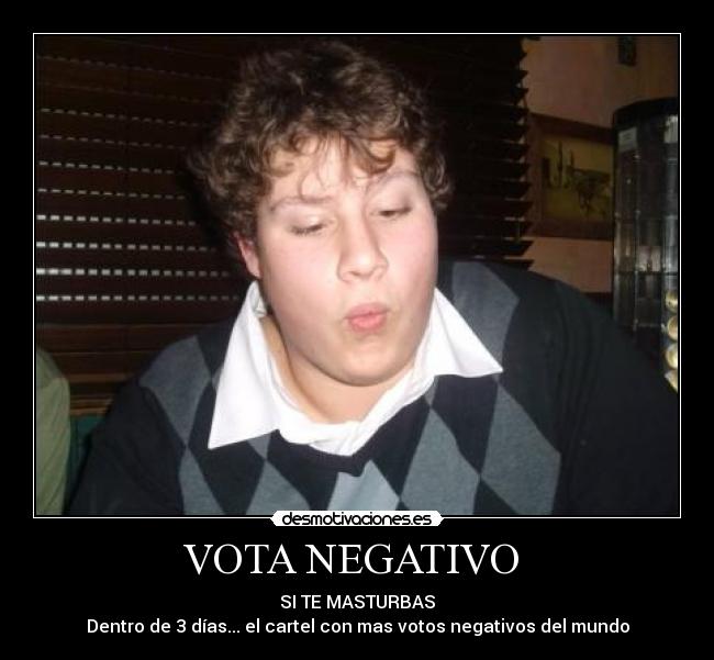 VOTA NEGATIVO  - 