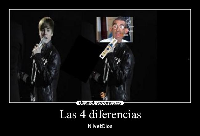 Las 4 diferencias - Nilvel:Dios