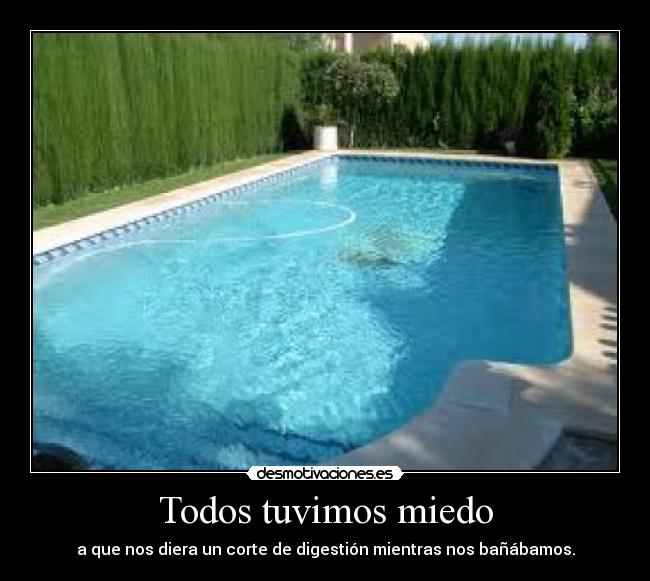 Todos tuvimos miedo -