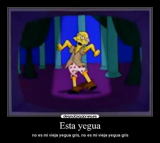 carteles simpson yegua gris desmotivaciones