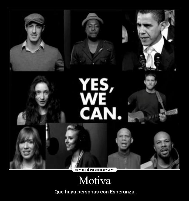 Motiva - Que haya personas con Esperanza.